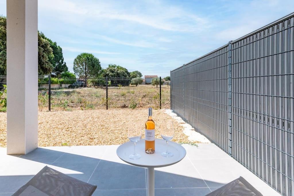 ☆ Blue Provencal Appartement ☆ Morieres-les-Avignon المظهر الخارجي الصورة