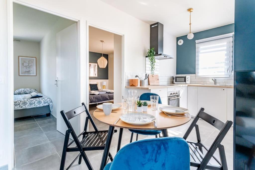 ☆ Blue Provencal Appartement ☆ Morieres-les-Avignon المظهر الخارجي الصورة